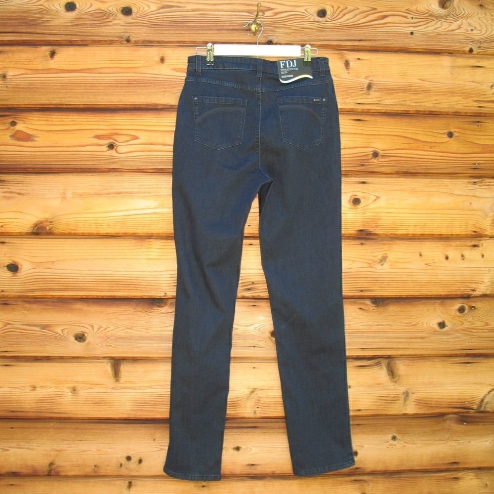 - NWT High Waist Dark Wash Jeans - Picture 6 of 8